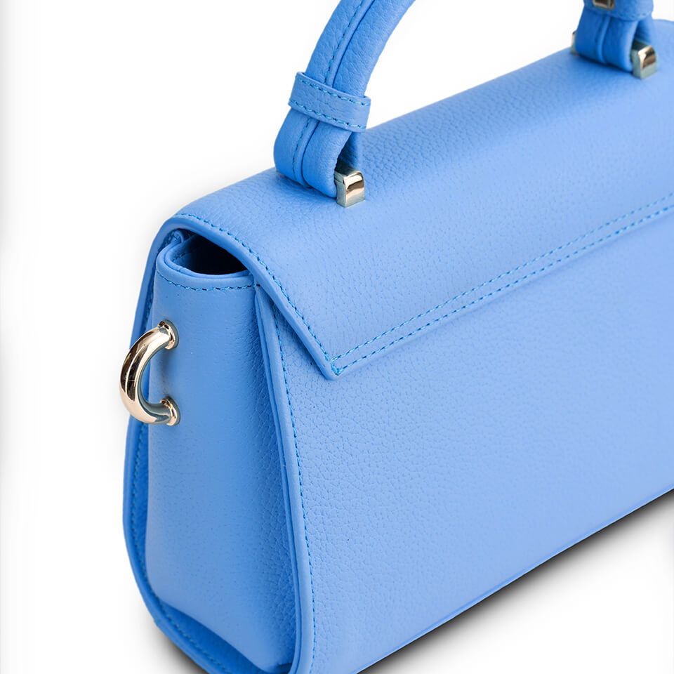 Túi xách tay nữ Gence cao cấp TX06 xanh blue