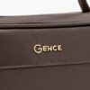Clutch xách tay da bò vân Togo khóa vân tay RB15