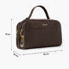 Clutch xách tay da bò vân Togo khóa vân tay RB15