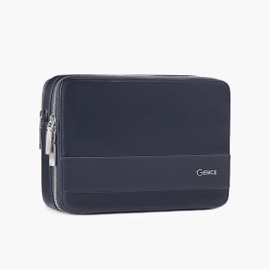 Túi cầm tay đeo chéo nam da bò Mill cao cấp TC04 Xanh Navy